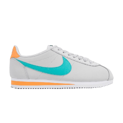 Pre-owned Nike Wmns Classic Cortez Leather 'spring Pack - Jade' In White