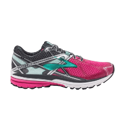 Pre-owned Brooks Wmns Ravenna 7 'fuschia Teal' In Purple