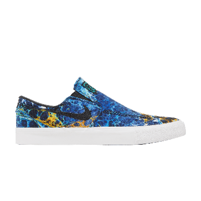 Pre-owned Nike Zoom Janoski Slip On Rm Premium Sb 'lava Lamp' In Multi-color