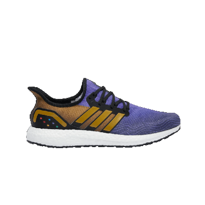 Pre-owned Adidas Originals Marvel X Speedfactory Am4 'thanos' In Purple