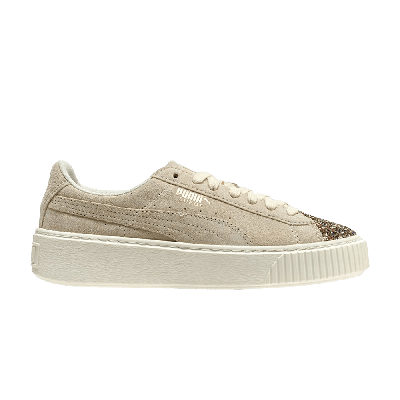 Pre-owned Puma Wmns Suede Platform 'crushed Gem' In Tan | ModeSens