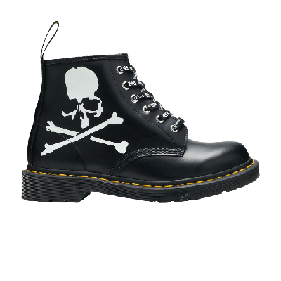 Pre-owned Dr. Martens' End. X Mastermind World X 101 Boot 'skull' In Black