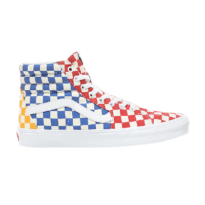 Pre-owned Vans Sk8-hi 'multicolor Checkerboard' In Multi-color
