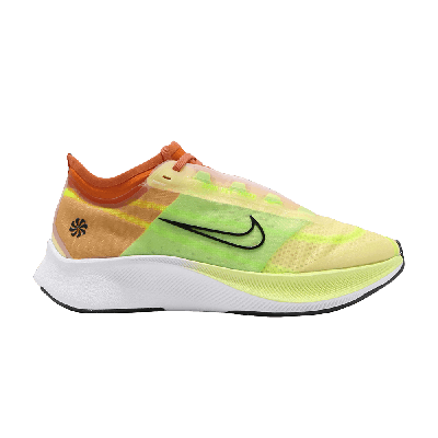 Zoom fly 3 clearance women's shoes luminous green/black