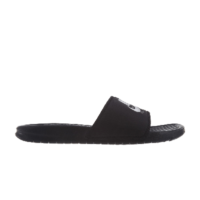 Pre-owned Nike Benassi Jdi Txt Se 'black'