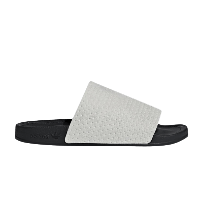 Pre-owned Adidas Originals Wmns Adilette Luxe Slides 'grey'