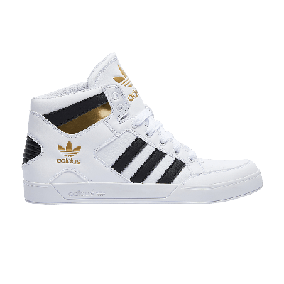 Pre-owned Adidas Originals Hard Court High 'white Black Gold' | ModeSens