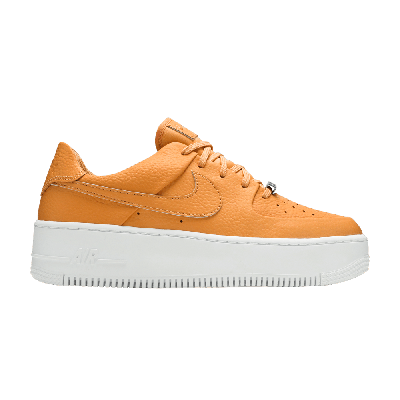 Pre-owned Nike Wmns Air Force 1 Sage Low 'copper Moon' In Orange