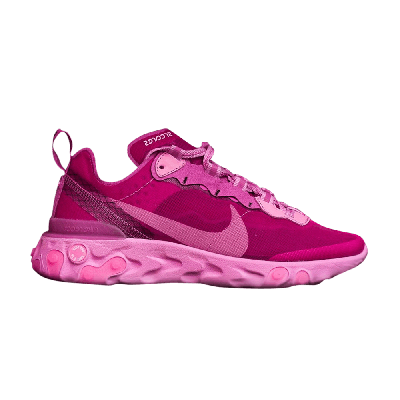 NIKE Pre-owned Sneaker Room X React Element 87 'breast Cancer Awareness' In Pink