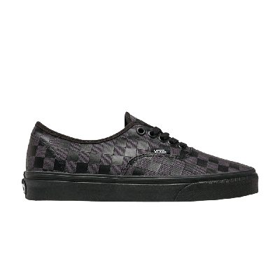 Pre-owned Vans Authentic 'high Density Black Checkerboard'