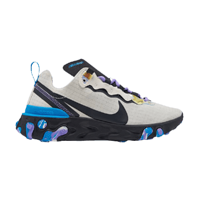 Pre-owned Nike Wmns React Element 55 'blue Hero'