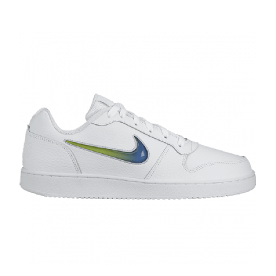 Pre-owned Nike Ebernon Low Premium 'white Lime Blast' | ModeSens