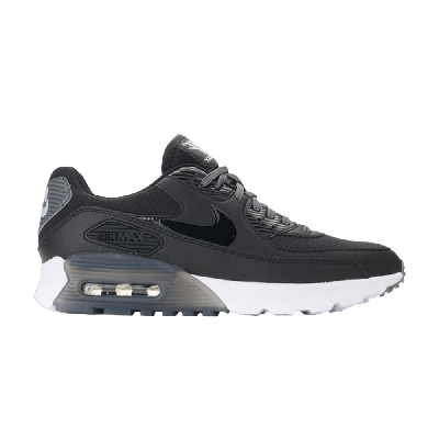 Pre-owned Nike Wmns Air Max 90 Ultra Essential 'black Dark Grey'