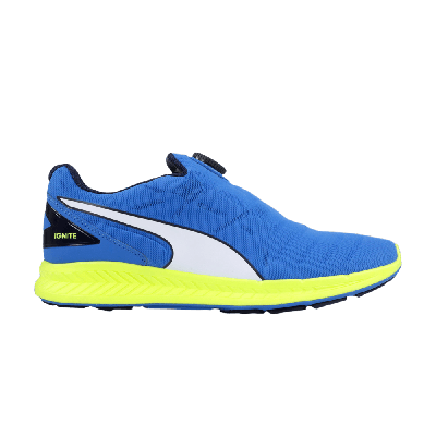 Pre-owned Puma Ignite Disc 'electric Blue Safety Yellow' | ModeSens