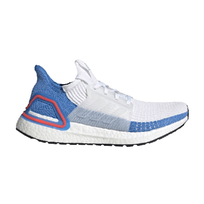 Pre-owned Adidas Originals Wmns Ultraboost 19 'white Real Blue'