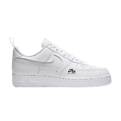 Pre-owned Nike Air Force 1 Low 'reflective Swoosh' In White | ModeSens