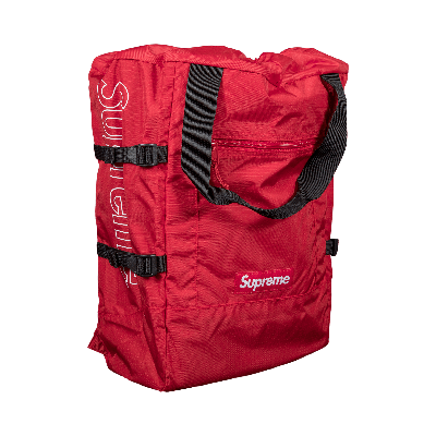 Pre-owned Supreme Tote Backpack 'red'