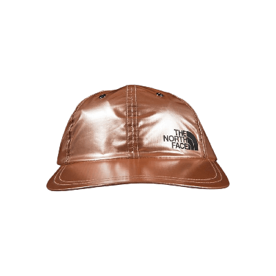 Pre-owned Supreme X The North Face Metallic 6-panel Cap 'rose Gold' In Pink