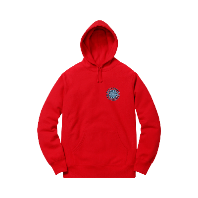 Pre-owned Supreme Spitfire Hooded Sweatshirt 'red'