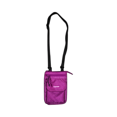 Pre-owned Supreme Shoulder Bag 'magenta' In Purple