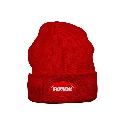 Pre-owned Patches Hat In Red