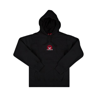Pre-owned Supreme Vampire Hooded Sweatshirt 'black'