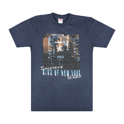 Pre-owned Supreme King Of New York T-shirt 'navy' In Blue