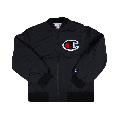 Pre-owned Supreme X Champion Color Blocked Jacket 'black' | ModeSens