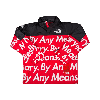 Pre-owned Supreme X The North Face By Any Means Mountain Pullover 'red'