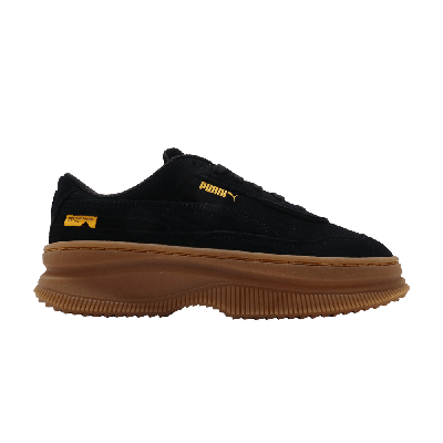 Pre-owned Puma Wmns Deva Randomevent 'black Brown'