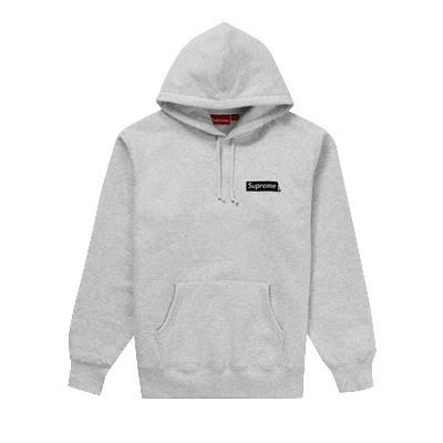 Pre-owned Supreme Stop Crying Hooded Sweatshirt 'grey'