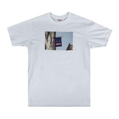 Pre-owned Supreme Banner Tee 'white'