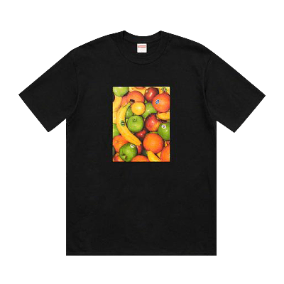 Pre-owned Supreme Fruit Tee 'black'