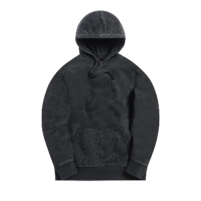 Shop Kith Multi-camo Williams Hoodie 'black Camo'