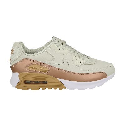 Pre-owned Nike Wmns Air Max 90 Ultra Se 'light Bone Bronze' In Cream