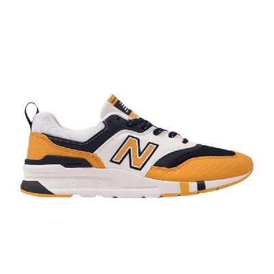 Pre-owned New Balance 997h 'yellow Navy' In White