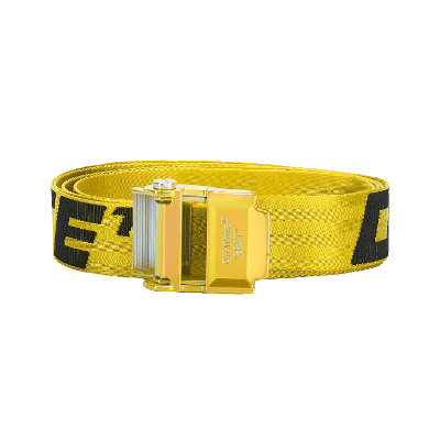 Pre-owned Off-white 2.0 Industrial Belt 'yellow'