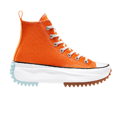 Pre-owned Converse Run Star Hike 'sunblocked - Total Orange'