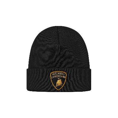 Pre-owned Supreme X Automobili Lamborghini Beanie 'black'
