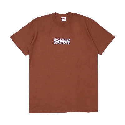 Pre-owned Supreme Kids'  Bandana Box Logo Tee 'brown'