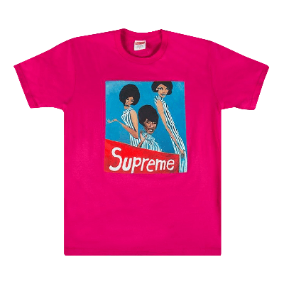 Pre-owned Supreme Group Tee 'dark Pink'