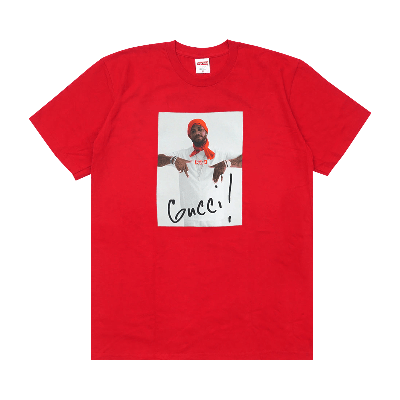 Pre-owned Supreme Gucci Mane Tee 'red'