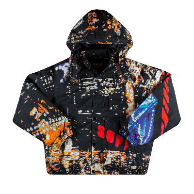 Pre-owned Supreme City Lights Puffy Jacket 'black' | ModeSens