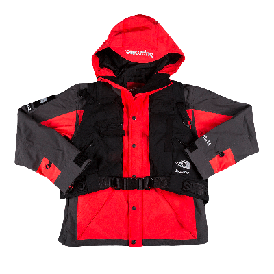 Pre-owned Supreme X The North Face Rtg Jacket + Vest 'bright Red'