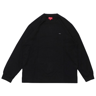 Pre-owned Supreme Small Box Long-sleeve Tee 'black'