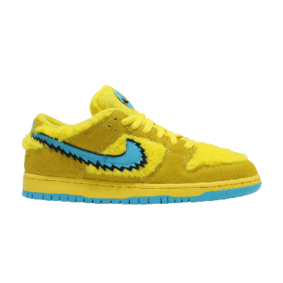 Pre-owned Nike Grateful Dead X Dunk Low Sb 'yellow Bear'