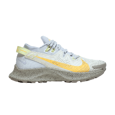 Pre-owned Nike Wmns Pegasus Trail 2 'limelight Laser Orange' In Cream