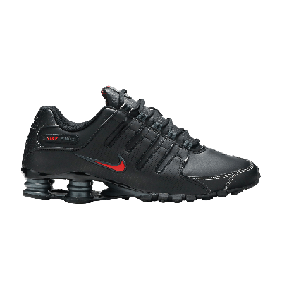 Pre-owned Nike Shox Nz 'black Varsity Red'