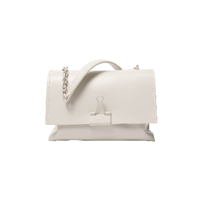 Pre owned Off white Soft Medium Binder Clip Bag off White In Cream ModeSens