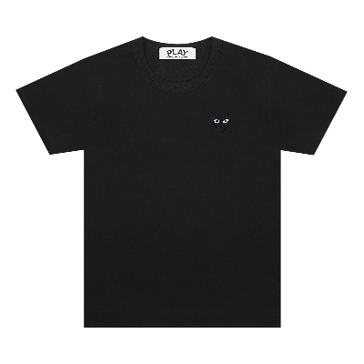 Pre-owned Comme Des Garçons Play Little Heart T-shirt 'black'